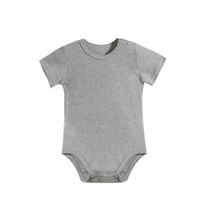 Tutina Personalizzata per Neonato in Tessuto a Maglia 100% Cotone, Body Estivo Traspirante, Design Semplice per Bambino e Bambina - Product Image 6