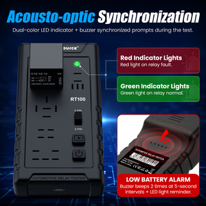Nuevo Producto Transfronterizo de Alta Calidad: Probador y Detector de Relés para Coche OBD RT100 12V 24V ABS - Electrónica de Consumo Directo de Fábrica - Product Image 4