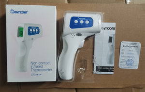 XIUDA Qualidade Digital Eletrônico Infravermelho Testa Termômetro 178 Médico Doméstico <span class=keywords><strong>Detector</strong></span> De Febre com Corpo De Plástico De Qualidade - Product Image 4