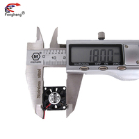 1804 Mini ventilateur à flux axial sans balais DC 18x18x04mm 3.3v 5v 9000 tr/min Micro ventilateur de refroidissement d'échappement 18mm