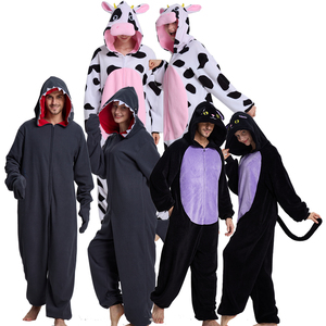 Pigiama Intero a Forma di Animale, Costume Cosplay in Morbido Pile, Tuta Intera per Casa e Notte, per Uomo e Donna - Product Image 3