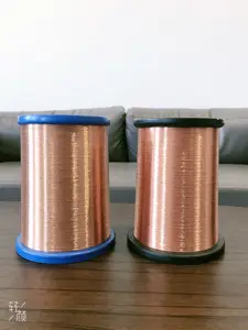 Manufacturer High Quality CCA 33 SWG 0.254mm 155 Solderable Polyurethane Enameled CCA Copper Clad Aluminum Wire Triple Film