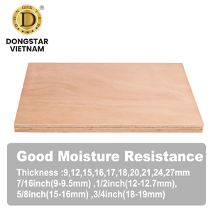Contrachapado de Eucalipto de Grado Marino, 4x8, 18mm, Resistente al Agua, con Pegamento Fenólico, Tablero Estructural para Construcción - Product Image 3