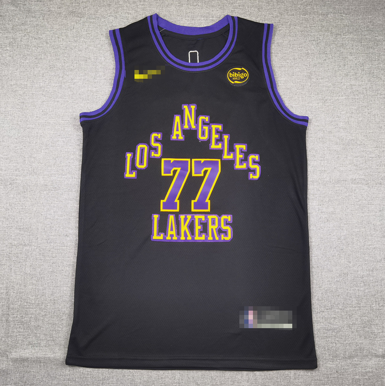 Black # 77 LAKERS