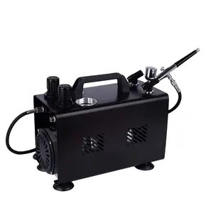 AS18TA Dual Action Can Use 2 Airbrush Compressor Portable Airbrush Compressor Suppliers