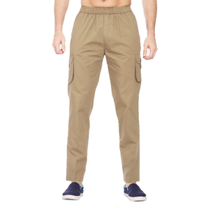 Pantalones Cargo de Corte Regular para Hombre, Talla Grande, Mezcla de Algodón y Elastano de Alta Calidad, Diseño Personalizado OEM, Transpirables e Impermeables - Product Image 4