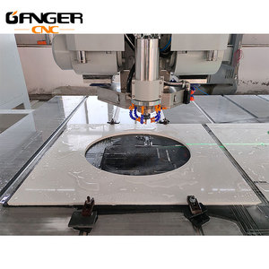 Scie à pont CNC 5 axes pour la découpe de pierre, machine à découper le quartz, le granit et le marbre avec caméra - Product Image 5