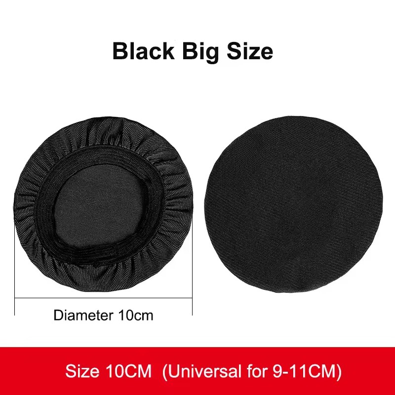 1PC black Big size 9-11cm