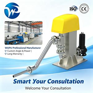 Motor de Bomba de Agua Inteligente de Alta Eficiencia para Aireación de Plantas de Aguas Residuales, Sistema de Drenaje Industrial, Acero Inoxidable 316, 380V - Product Image 5