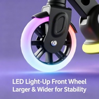 Trottinette pour enfants à deux roues, pliable en un clic, guidon réglable en hauteur, fournie directement par l'usine, prise en charge de la personnalisation OEM/ODM