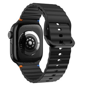 Cinturino in Silicone 49mm 45mm 44mm 42mm Traspirante Sportivo alla Moda per Smartwatch con Fibbia a Perno Serie 10 9 8 <span class=keywords><strong>Ultra</strong></span> 14 Colori - Product Image 2