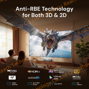 โปรเจคเตอร์เลเซอร์ระยะฉายสั้นพิเศษ AWOL Vision Aetherion Pro 2600 ISO ลูเมน 4K 3D RGB พร้อม Google TV สำหรับโฮมเธียเตอร์ - Product Image 6