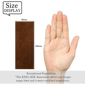 Envoltorios de Cáñamo Zapwrap 108mm Mandarin Mist, 3 Envoltorios por Paquete, Naturales, Sin Tabaco, para Accesorios, Rectangulares Extra Grandes - Product Image 6
