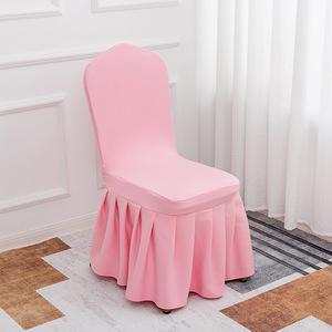 Hotel Thickened Air Layer <strong>Chair</strong> Slipcover Elastic Banquet <strong>Chair</strong> <strong>Cover</strong> with Foot <strong>Cover</strong> Conjoined Banquet <strong>Chair</strong> <strong>Cover</strong> - Product Image 2