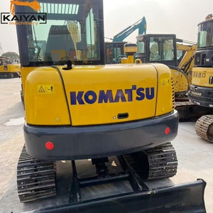 Excavadora de cadenas pequeña Komatsu PC58 PC58-8 usada, con pocas horas de uso, motor incluido, 5.8 toneladas, en stock. - Product Image 4
