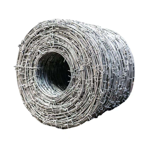 Vente directe usine – Fil barbelé galvanisé de haute qualité marque Yuking, en acier à faible teneur en carbone et à haute résistance à la traction, provenant du Hebei - Product Image 1