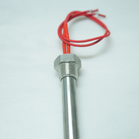 Calentador de Varilla Eléctrico XMDR, Elemento Calefactor Eléctrico de Alta Temperatura, Calentador de Cartucho Tubular Industrial de Acero Inoxidable
