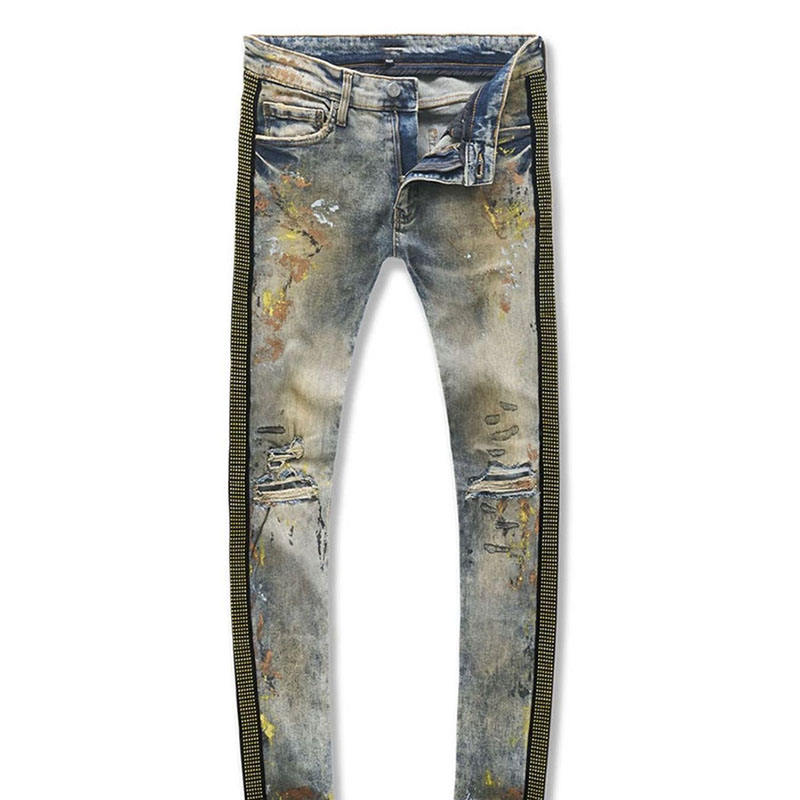 Shop Our Factory Price Men's Jeans Trousers Distressed Denim