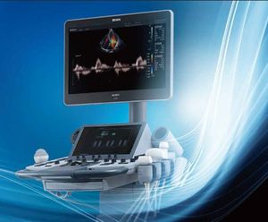 Système d'échographie <span class=keywords><strong>de</strong></span> haute qualité avec chariot médical, chariot pour appareil d'échographie Doppler couleur, système d'échographie sur chariot - Product Image 5