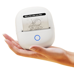 Mini Impresora Térmica Portátil sin Tinta C2-USB/ Habilitada <span class=keywords><strong>para</strong></span> Notas Adhesivas, Listas de Compras y Pegatinas Personalizadas - Product Image 1