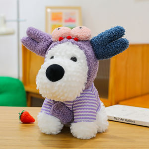Pp Bông Đầy Con Chó Cao Nguyên Búp Bê Sang Trọng Tùy Chỉnh Quần Áo Cá Nhân Thiết Kế Phim Hoạt Hình Thú Nhồi Bông Cho Trẻ Em - Product Image 4