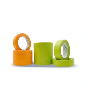 Ruban adhésif en papier japonais spécial à base d'eau pour peinture murale extérieure, ruban de masquage pour peinture pierre naturelle, <span class=keywords><strong>grille</strong></span> haute viscosité - Product Image 1