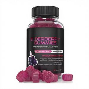 Gomitas de Saúco Sin Azúcar, Dulces de Fruta Natural, Suministro de Fábrica, a Granel, Personalizables - Product Image 1