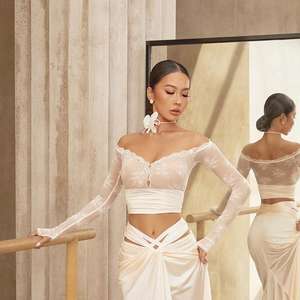 Traje <span class=keywords><strong>de</strong></span> Baile Latino Sexy con Falda, Leotardo <span class=keywords><strong>para</strong></span> Samba, <span class=keywords><strong>Tango</strong></span>, Rumba, Vestido <span class=keywords><strong>de</strong></span> Baile <span class=keywords><strong>para</strong></span> <span class=keywords><strong>Mujer</strong></span> - Product Image 5