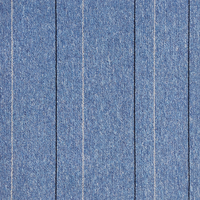 Dalles de moquette rayées en polypropylène avec support bitumineux, solution de revêtement de sol modulaire classique pour la maison, les centres commerciaux et les bureaux