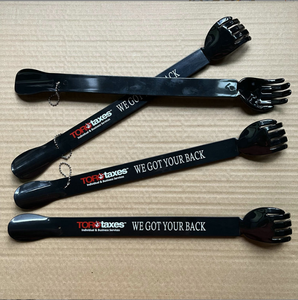 Logotipo personalizado barato plástico longo volta <span class=keywords><strong>scratcher</strong></span> com calçadeira prática - Product Image 6