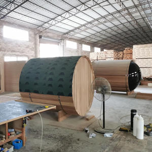 <span class=keywords><strong>Sauna</strong></span> Esterna Moderna di Lusso in Legno Finlandese, Facile e Veloce da Montare, con WiFi, per 3 Persone, in Container, con Spedizione Inclusa - Product Image 4