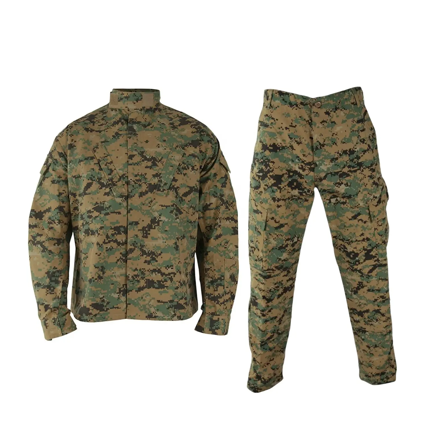 Uniformi da combattimento uniformi mimetiche digitali del bosco giacche da combattimento pantaloni da campo mimetiche tattiche ACU uniformi