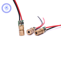 Mini Diode Laser, petit point rouge, focalisable 1mw 3-5v 650nm classe 1