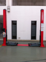 TLT240SB 4000kg otomatik araba hidrolik asansör 4 ton 2 sütunlu zemin çift kolonlu kaldırma 2-Post araba kaldırıcı