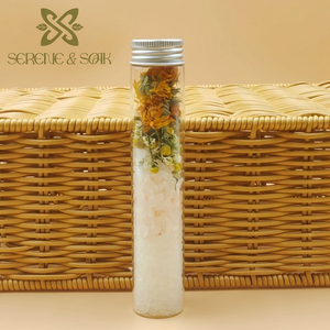 S&Soak Sal de Baño Orgánica Natural con Aroma a Limón, Exfoliante Húmedo para Cuerpo y Pies, Sal <span class=keywords><strong>Marina</strong></span> de Limpieza Profunda con Cuidado Hidratante para la Piel - Product Image 5