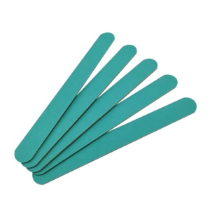 Professional Disposable Colorful Wooden Nail Files Double Sided Durable Emery Boards
