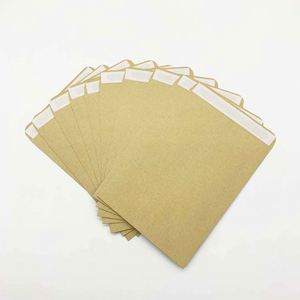 Custom <b>Printed</b> C4 C5 C6 <b>A4</b> A5 Size Brown Kraft <b>Paper</b> Manila Envelope With Logo or String - Product Image 2