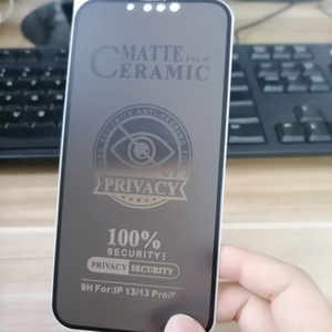 Pellicola Protettiva <span class=keywords><strong>Privacy</strong></span> in Ceramica Anti-Spia per <span class=keywords><strong>iPhone</strong></span> 17 16 Pro 15 Pro 14 13 12, Protezione <span class=keywords><strong>Schermo</strong></span> Flessibile - Product Image 1