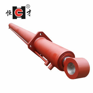 Cilindro Hidráulico Telescópico Cónico de Largo Alcance y Alto Rendimiento para Camiones Volquete y Equipos de Minerí<span class=keywords><strong>a</strong></span>, Soporte Hidráulico - Product Image 6