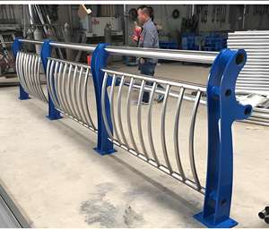 Барьер безопасности моста, изоляционный барьер из композитной трубы из нержавеющей стали, барьер для защиты от столкновений с речным ландшафтом - Product Image 6