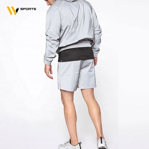 Shorts Bermuda décontractés pour hommes grande taille, de haute qualité, sur mesure, taille mi-haute, tissu jersey respirant, fermeture brodée à la taille - Product Image 3
