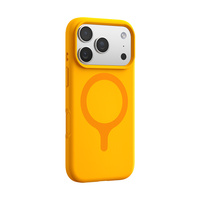 Nouvelle Coque de Téléphone Magnétique en Silicone Souple pour iPhone 17 Pro Max 16 Pro – Protection Luxe Antichoc pour l'Arrière du Téléphone