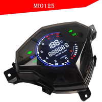 Layar Elektronik Instrumen Motor Mio125 dengan Jam, Penyesuaian Kecerahan Otomatis, Meter Motor, PART DIY