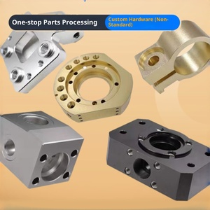 Services de pièces usinées en alliage d'aluminium par usinage <span class=keywords><strong>CNC</strong></span>, pièces d'impression 3D, pièces de machine, tournage, bloc de machines - Product Image 2