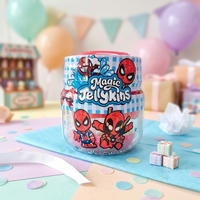Magic Jellykins Squishy Shaker Blind Box Fidget Toy Cute Cartoon Stress Relief Party Favor Holiday Gift