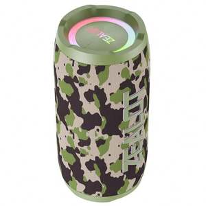 Altavoces recargables de alta potencia Zealot, reproductor de música <span class=keywords><strong>para</strong></span> exteriores, <span class=keywords><strong>Subwoofer</strong></span> inalámbrico colorido, caja de sonido de columna portátil de 50W - Product Image 2