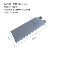 Produsen baterai Drone FPV 12S 22.2V 44.4V 16000/23000/26000/35000mAh 5C/10C paket baterai Solid State untuk FPV Drone UAV