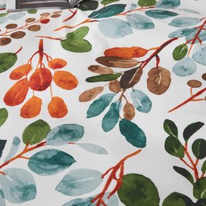 YongHo moderne coloré Floral 100% coton 200TC Anti-poussière acariens <span class=keywords><strong>housse</strong></span> <span class=keywords><strong>de</strong></span> <span class=keywords><strong>couette</strong></span> 4 pièces drap plat ensemble <span class=keywords><strong>de</strong></span> literie pour hôtel - Product Image 4