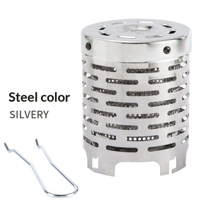 Mini Stufa da Campeggio Portatile in Acciaio Inox, Riscaldatore per Tenda Invernale, Attrezzatura per Riscaldamento Portatile da Campeggio - Product Image 4