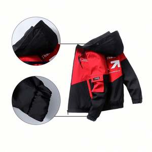 Chaqueta con Capucha de Diseño Coreano para Hombre, Nueva Colección de Primavera, Estilo Holgado, Opciones de Venta al Por Mayor - Product Image 5